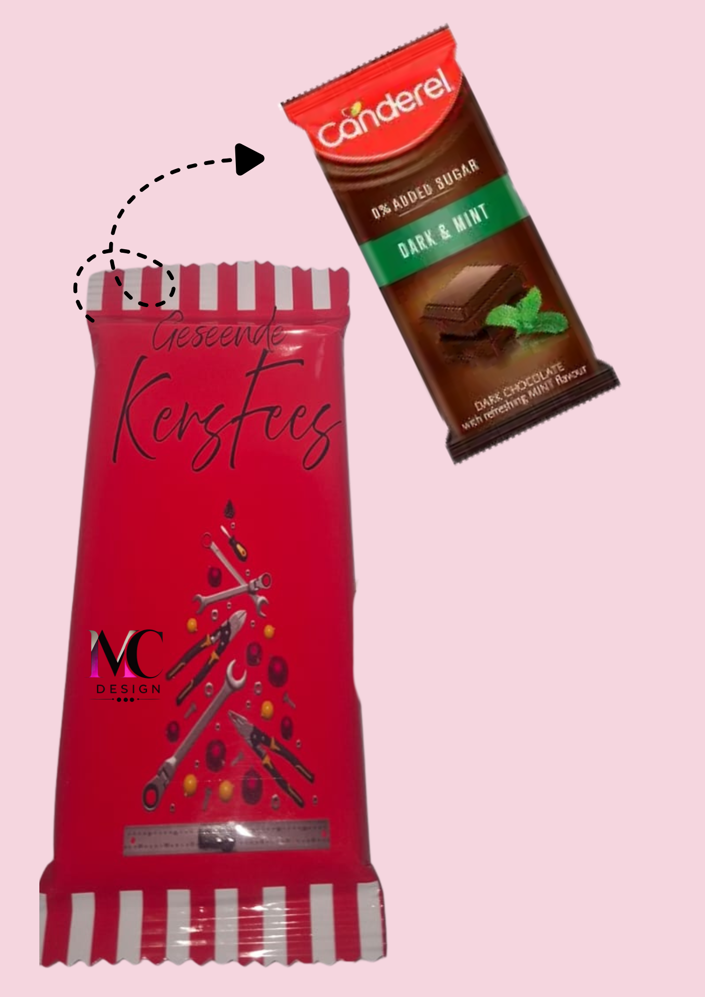 Personalized Canderel Wrap