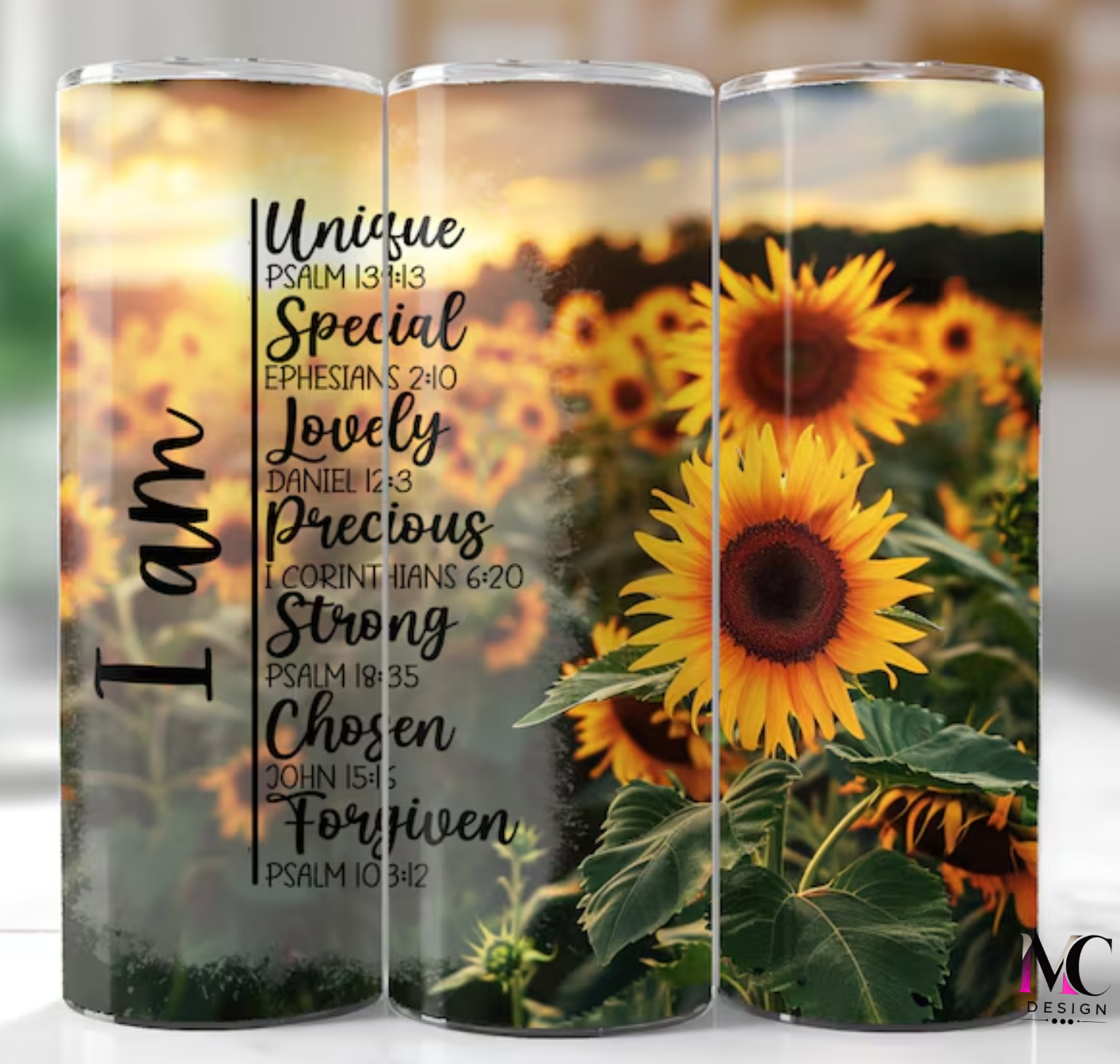 Sunflower Design & Tumbler