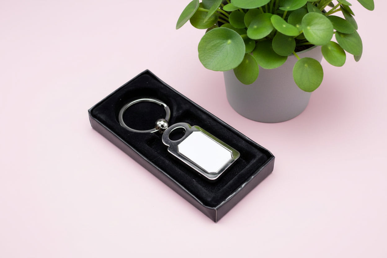 Modern Keyring (Metal; Each)