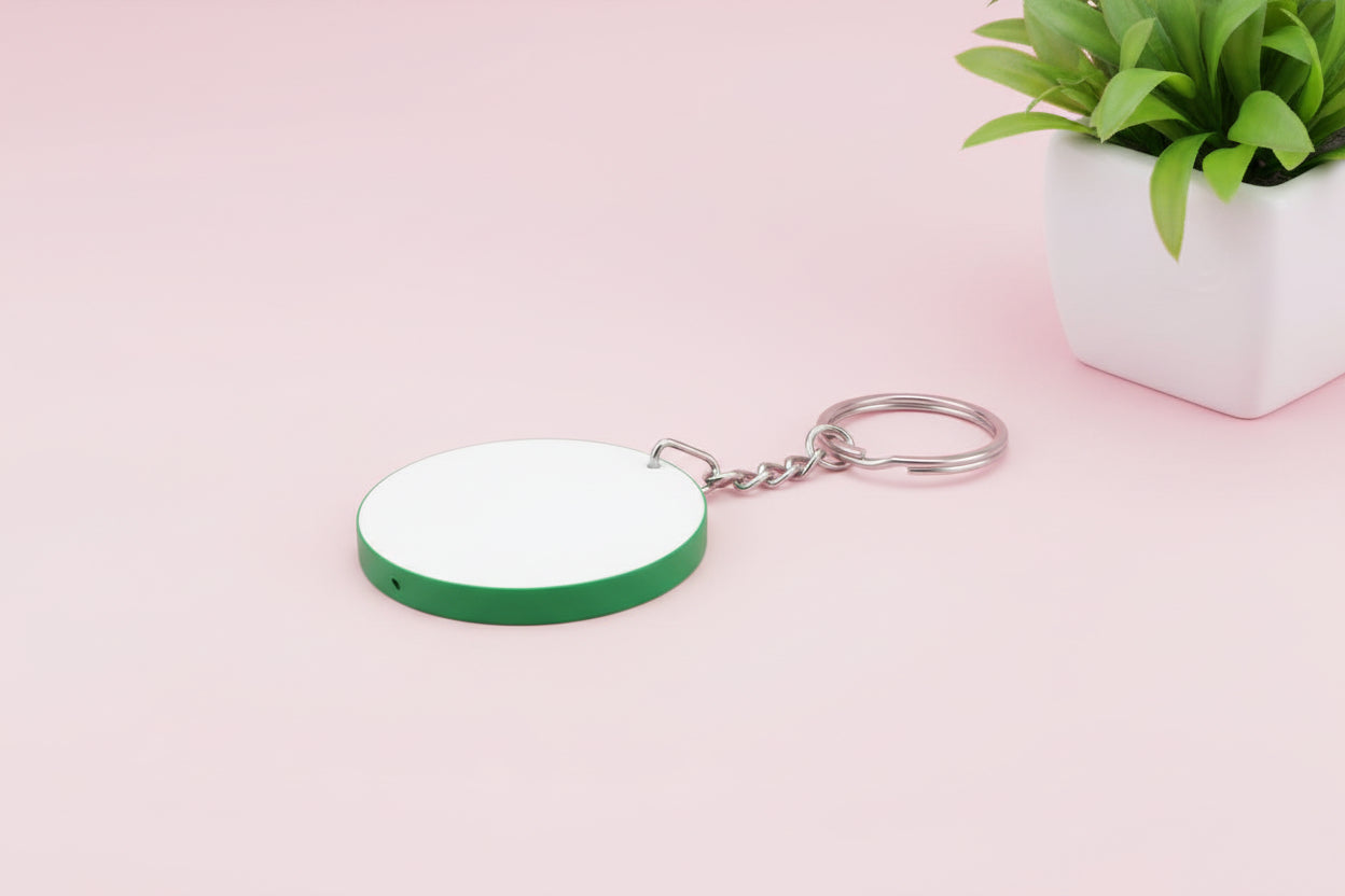 Polymer Keyring (Round; 4.9cm; Each)