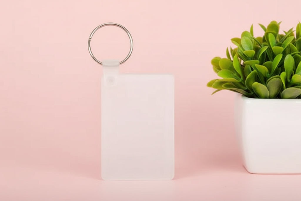 Acrylic Keyring (Clear Square / round / Rectangle)