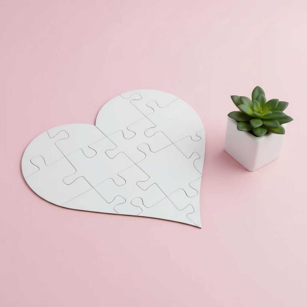 Puzzle Heart Shape (14 Piece)
