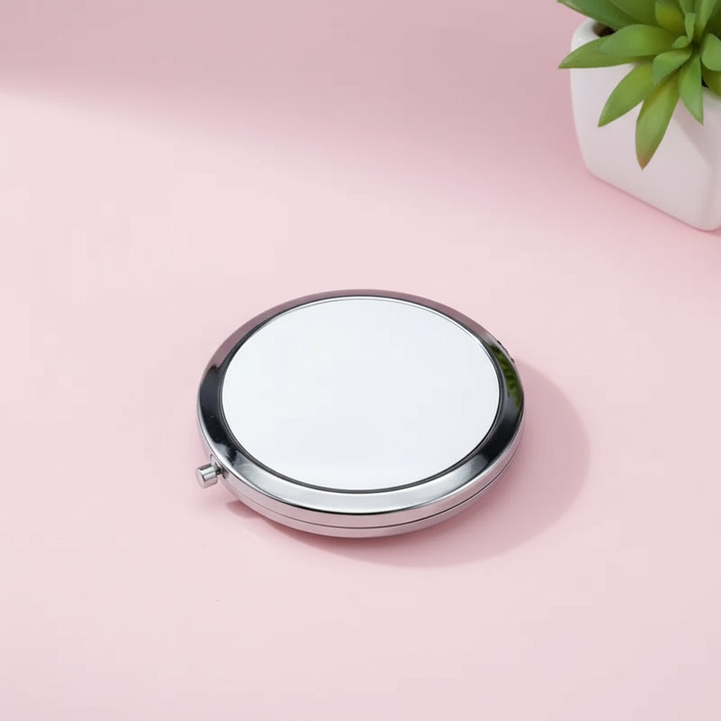 Modern compact Mirror Round