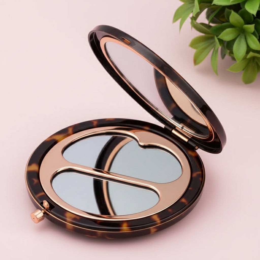 Modern compact Mirror Round