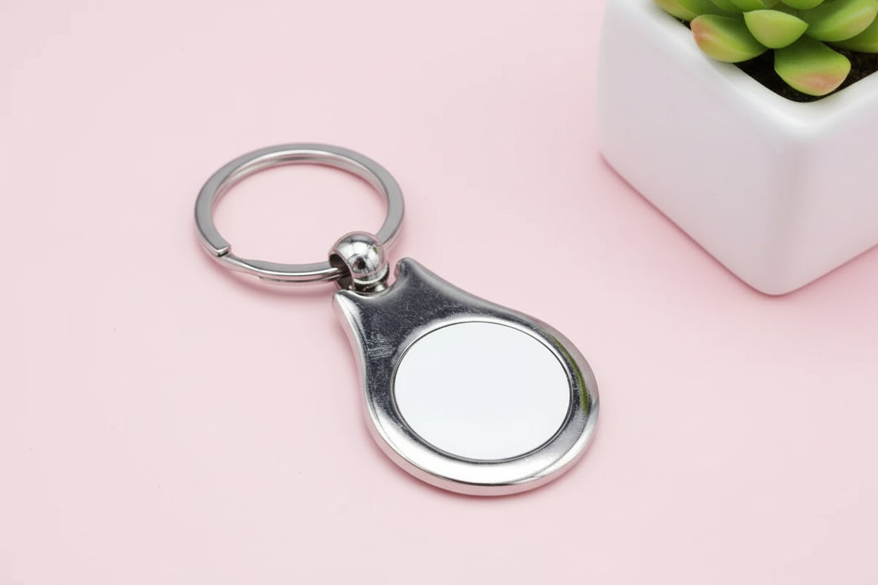 Keyring (Metal; Round)