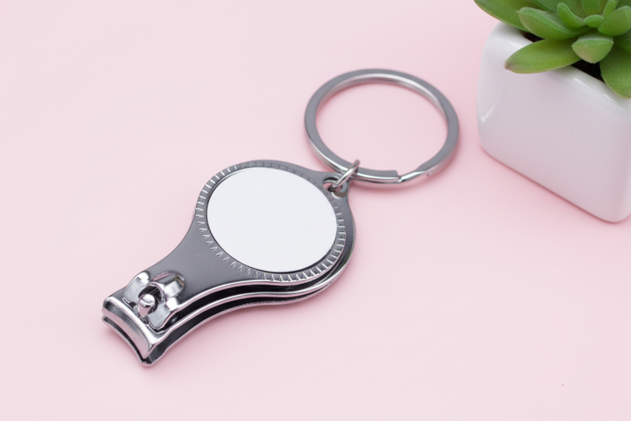 Nail Clipper Keyring (Metal, each)
