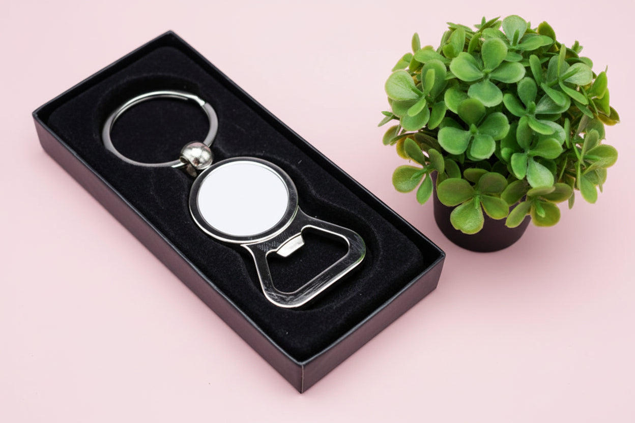 Metal Keyring (Bottle Opener)