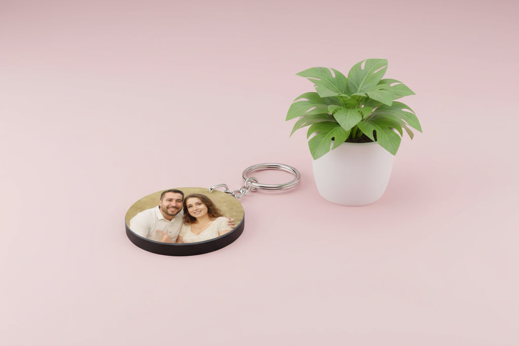 Polymer Keyring (Round; 4.9cm; Each)