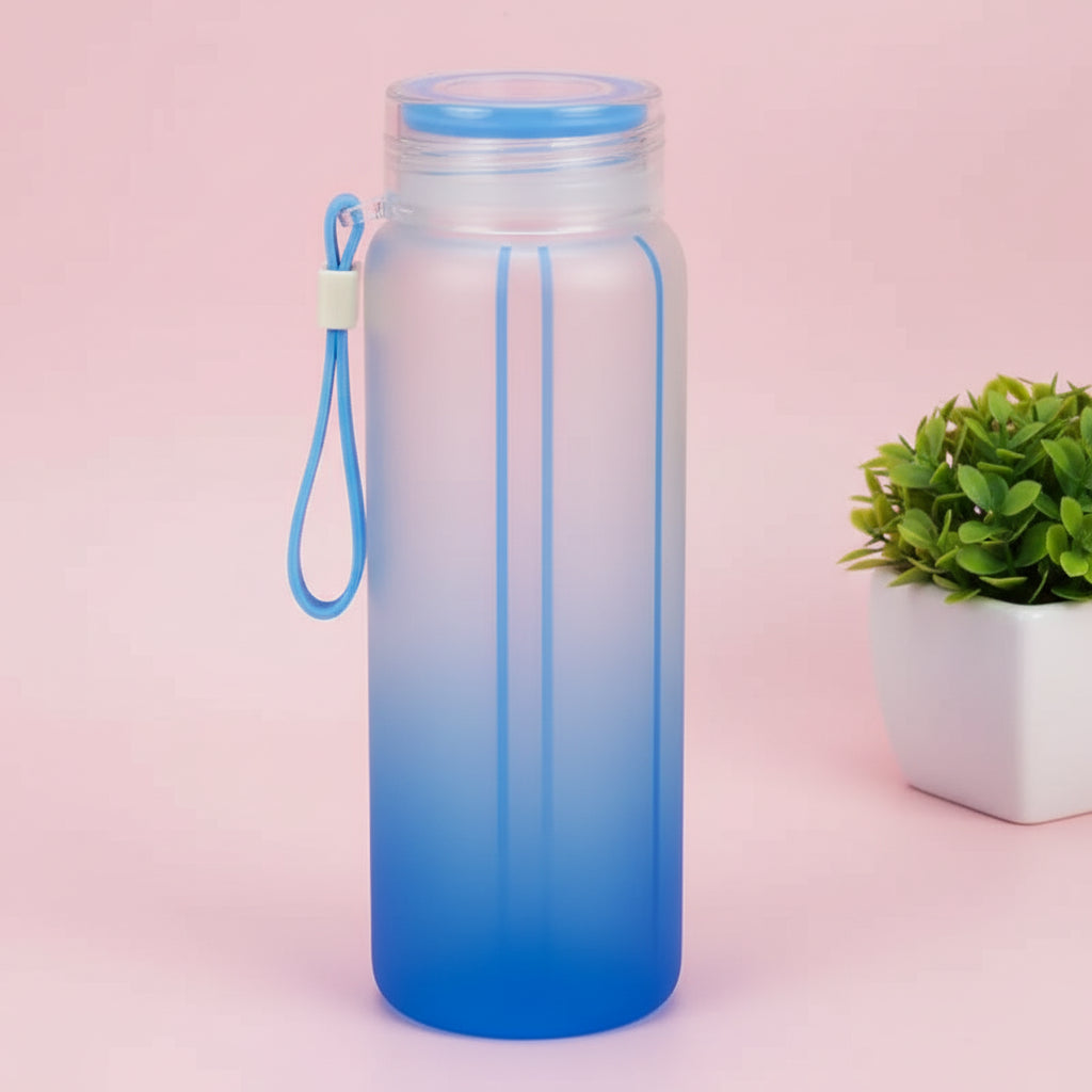 Glass; Frosted Bottle