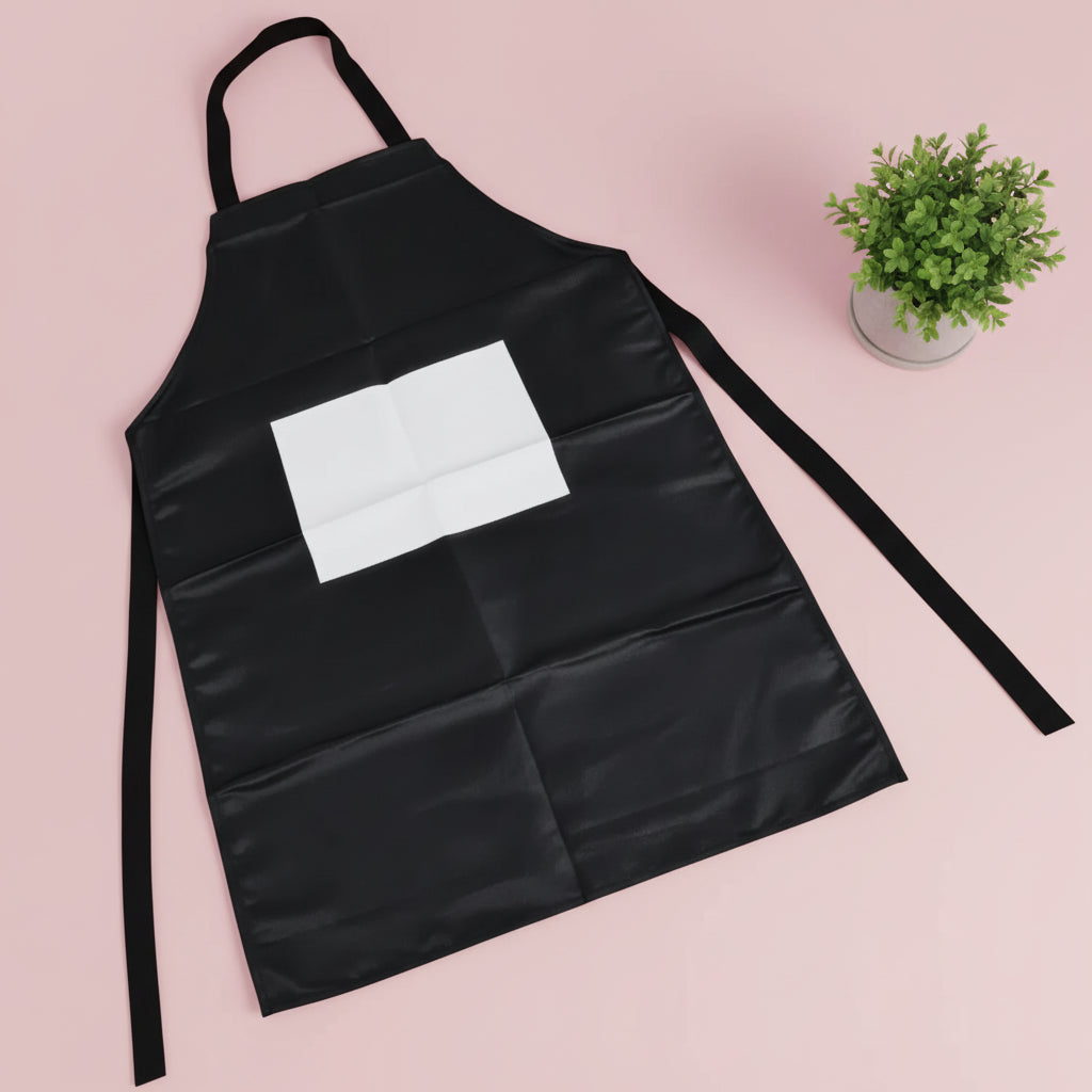 Long Black Apron