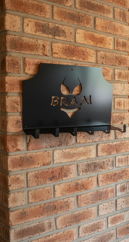 The Braai Butler – keeps everything in order while you focus on the fire.