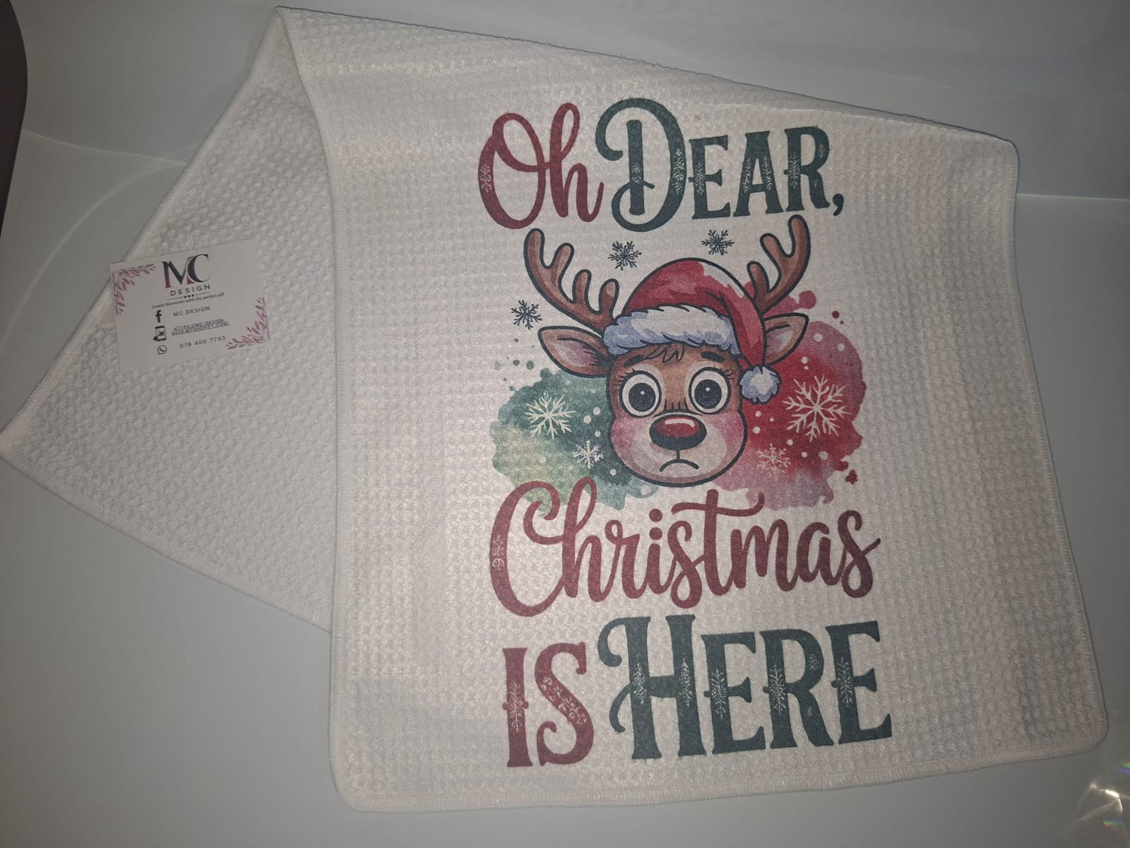 Christmas Kitchen Dish Cloth