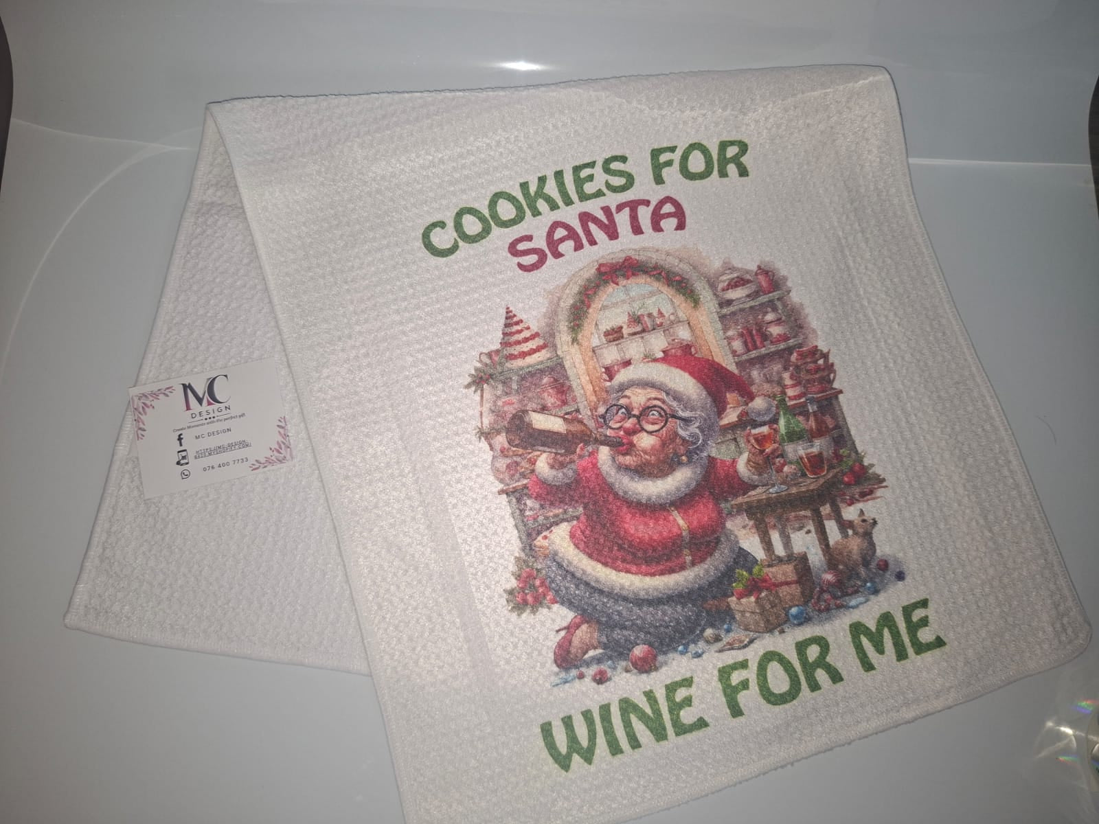 Christmas Kitchen Dish Cloth