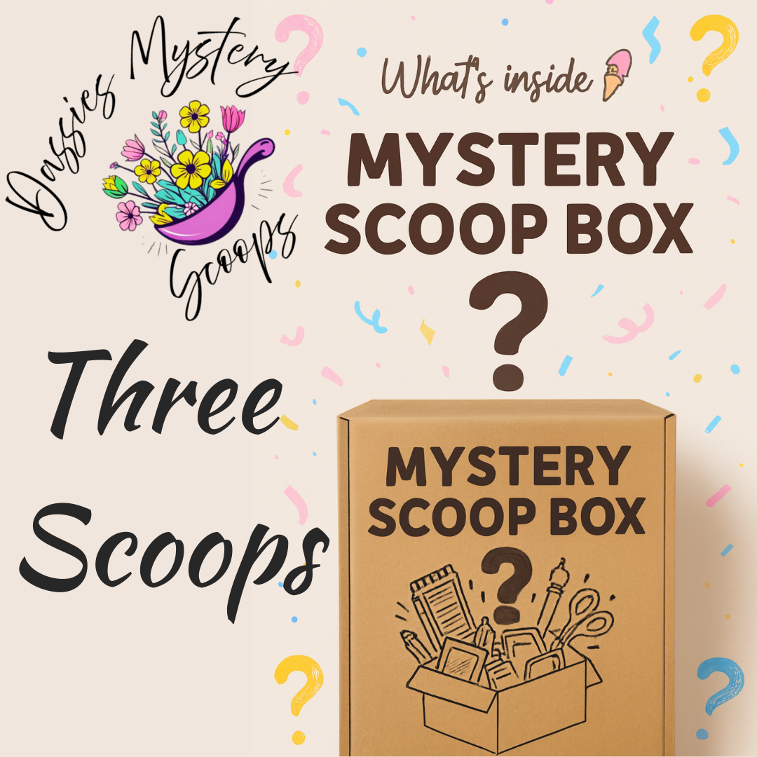 THREE Mystery Scoops