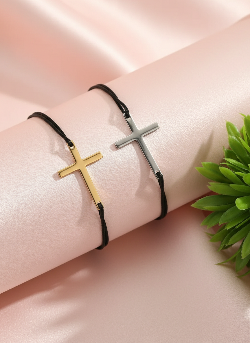 Adjustable Cross Bracelets