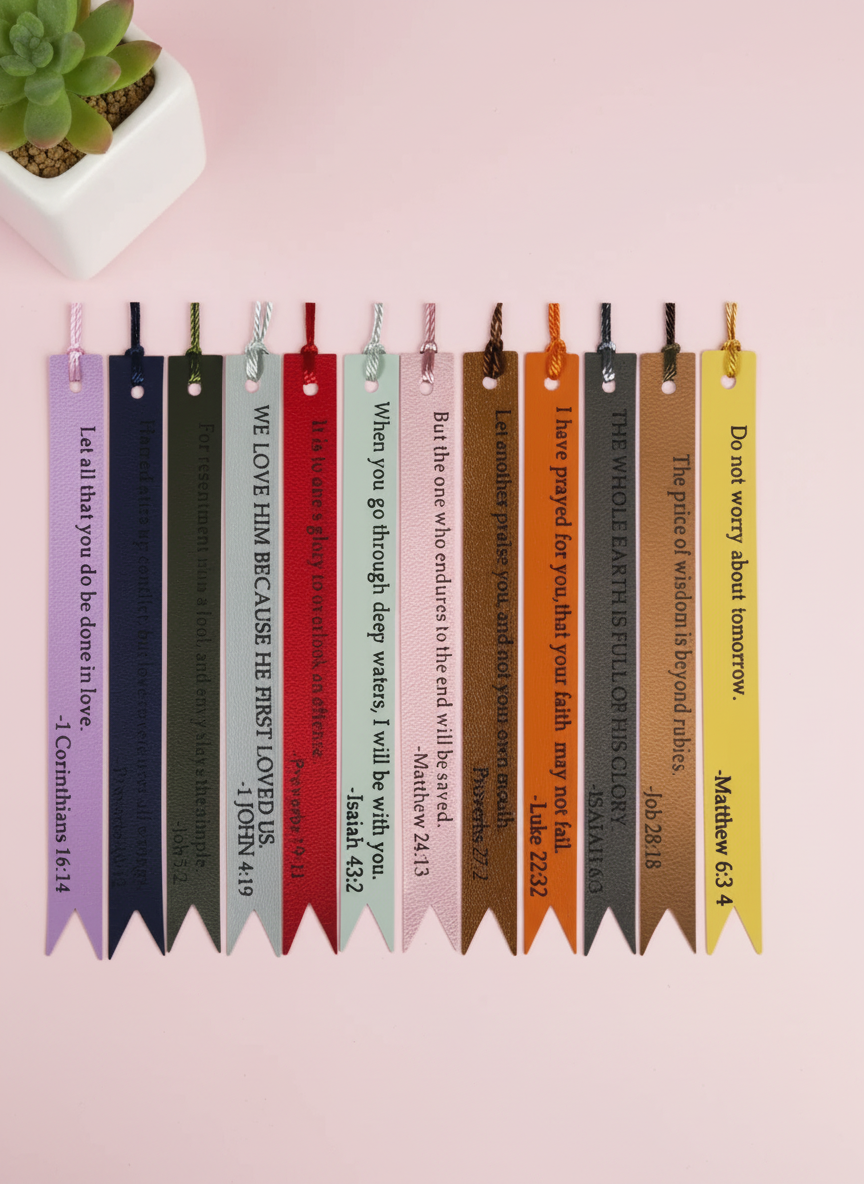 Leather Bible Bookmark