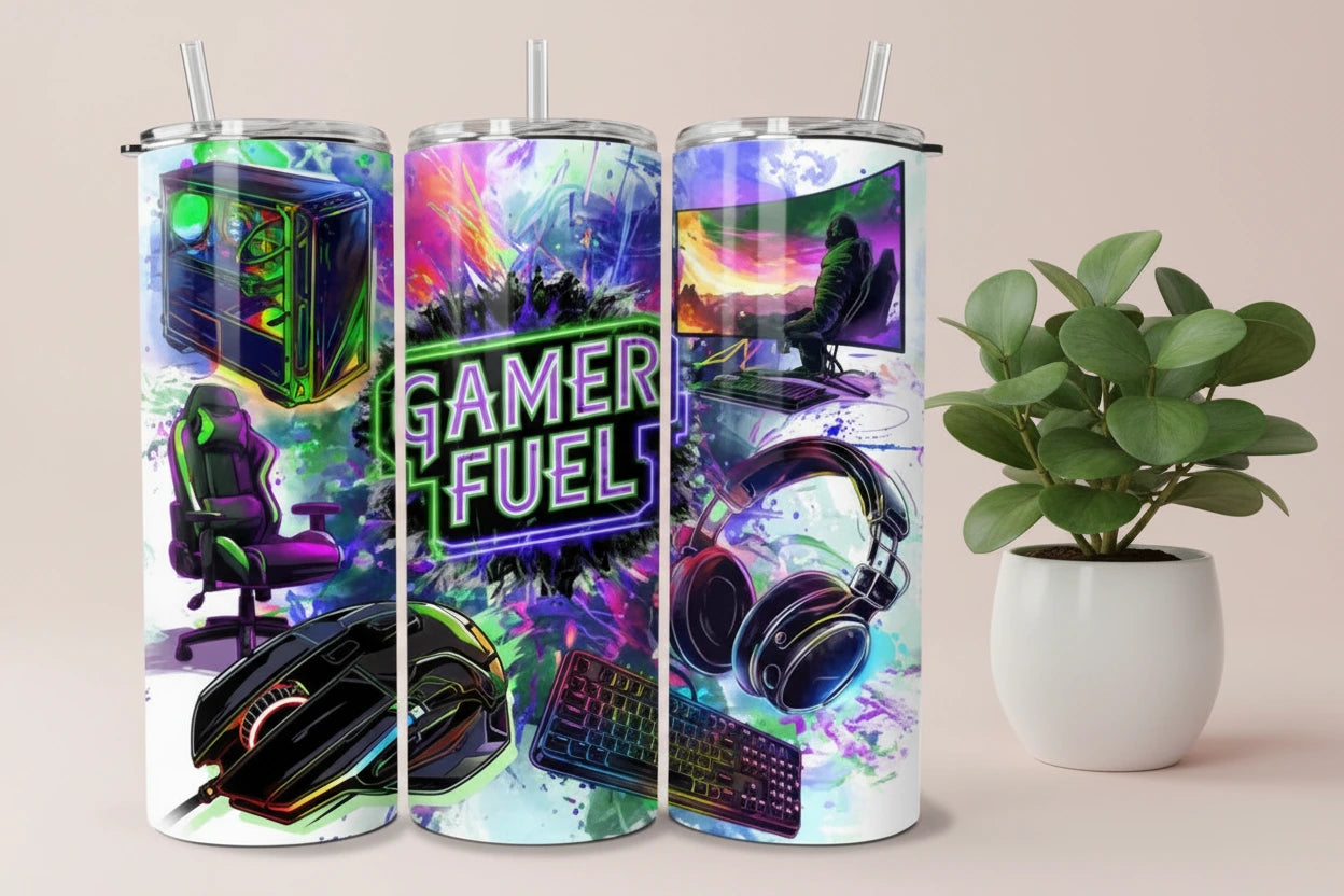 20oz Gaming Tumbler & Design